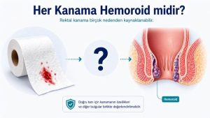 her kanama hemoroid degil