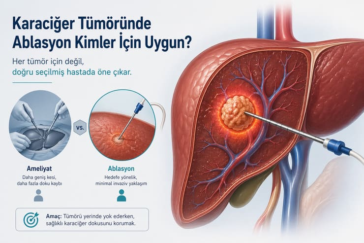 karaciger tumorunda ablasyon kime uygun