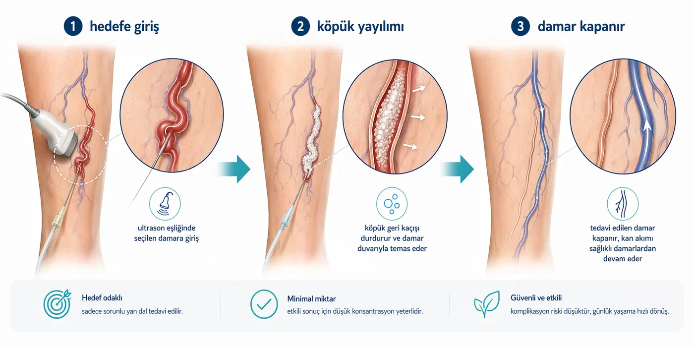 Köpük Tedavisi Hangi Varislerde Daha Etkilidir? icin tedavi mekanizmasini gosteren gorsel