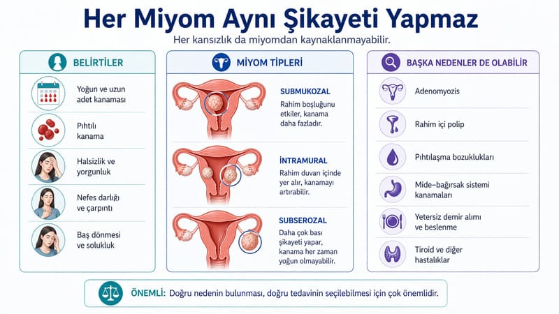 miyom sikayetler