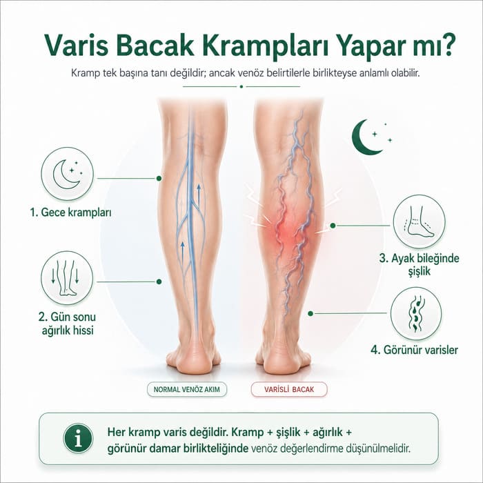 varis bacak kramplar