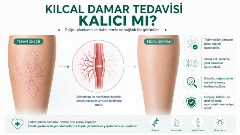 Kılcal Damar Tedavisi Kalıcı mı? Yeni Damarlar Neden Oluşabilir?
