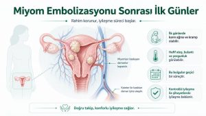 miyom embolizasyonu ilk gun