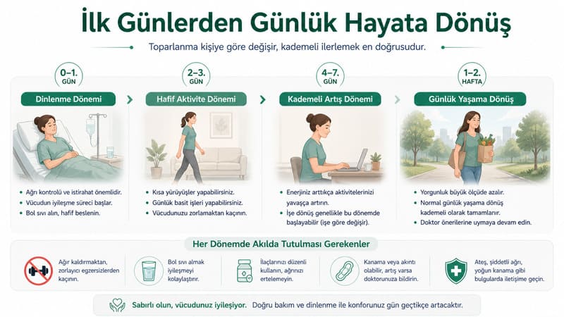 miyom embolizasyonu ilk gunler