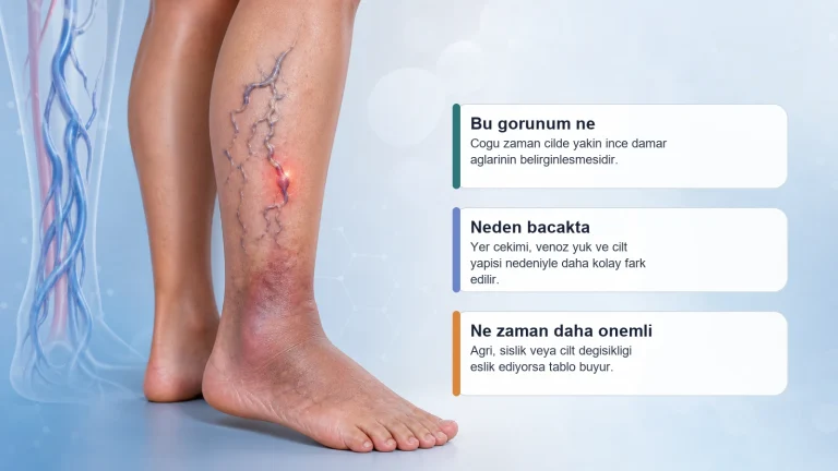 Kılcal Damar Çatlaması Nedir? Bacakta İnce Mor-Kırmızı Damarlar Neden Oluşur?