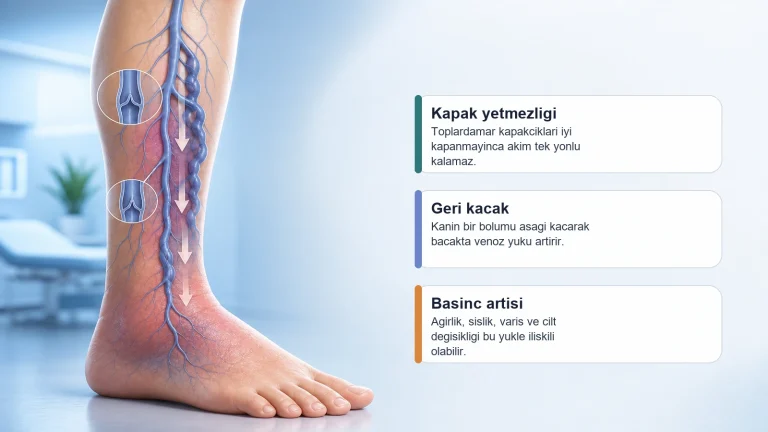 Venöz Reflü Nedir, Nasıl Tedavi Edilir?